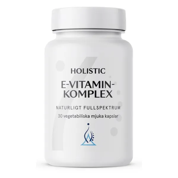 Holistic E-Vitaminkomplex, 30 kaps