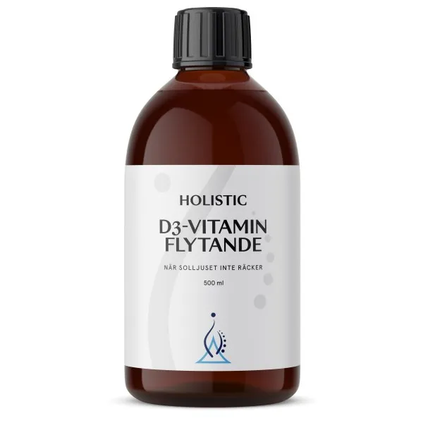 Holistic Flytande D3-vitamin, 500 ml