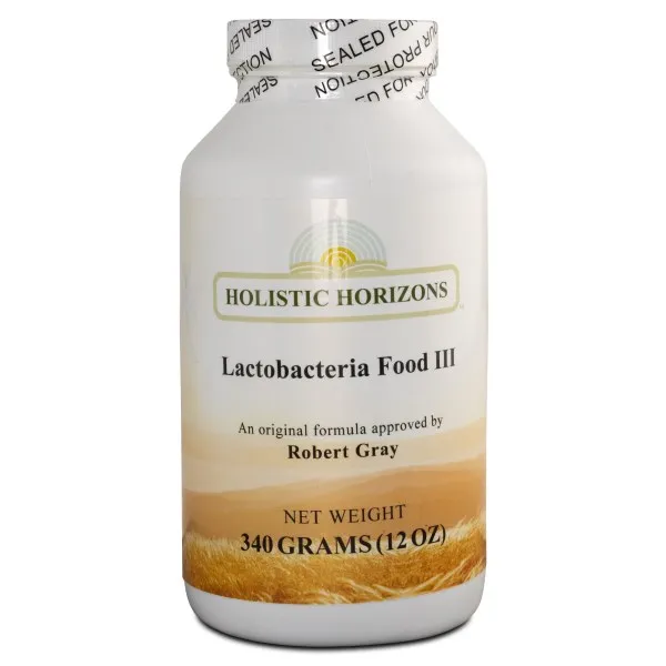 Holistic Horizons Lactobacteria Food 3, 340 g