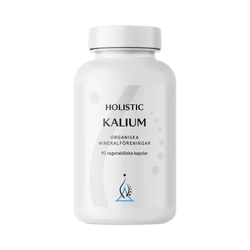 Holistic Kalium 250mg, 90 kapslar