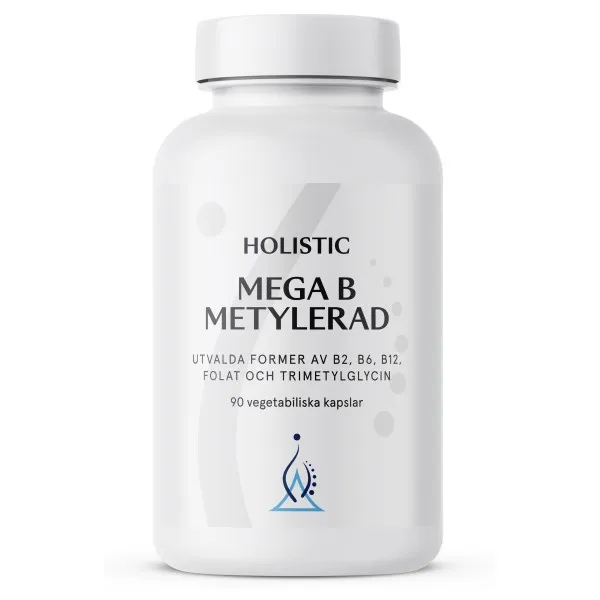 Holistic Mega B, Metylerad, 90 kaps