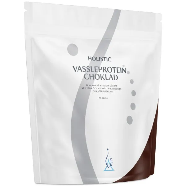 Holistic Vassleprotein, Choklad, 750 g