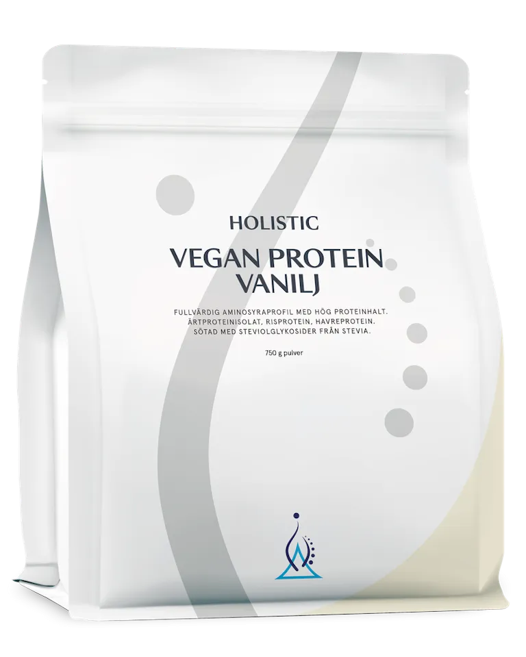 Holistic Vegan protein vanilj, 750g