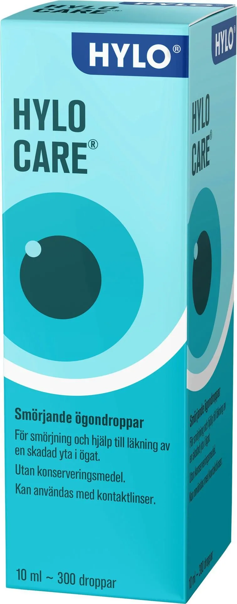 Hylo Eye Care CARE Smörjande ögondroppar utan konserveringsmedel