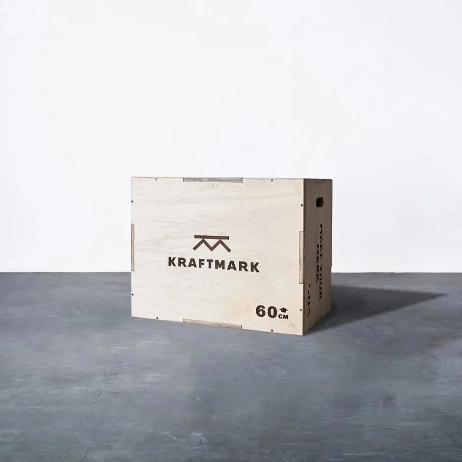 Kraftmark Plyobox I Trä Vändbar, Plyo box