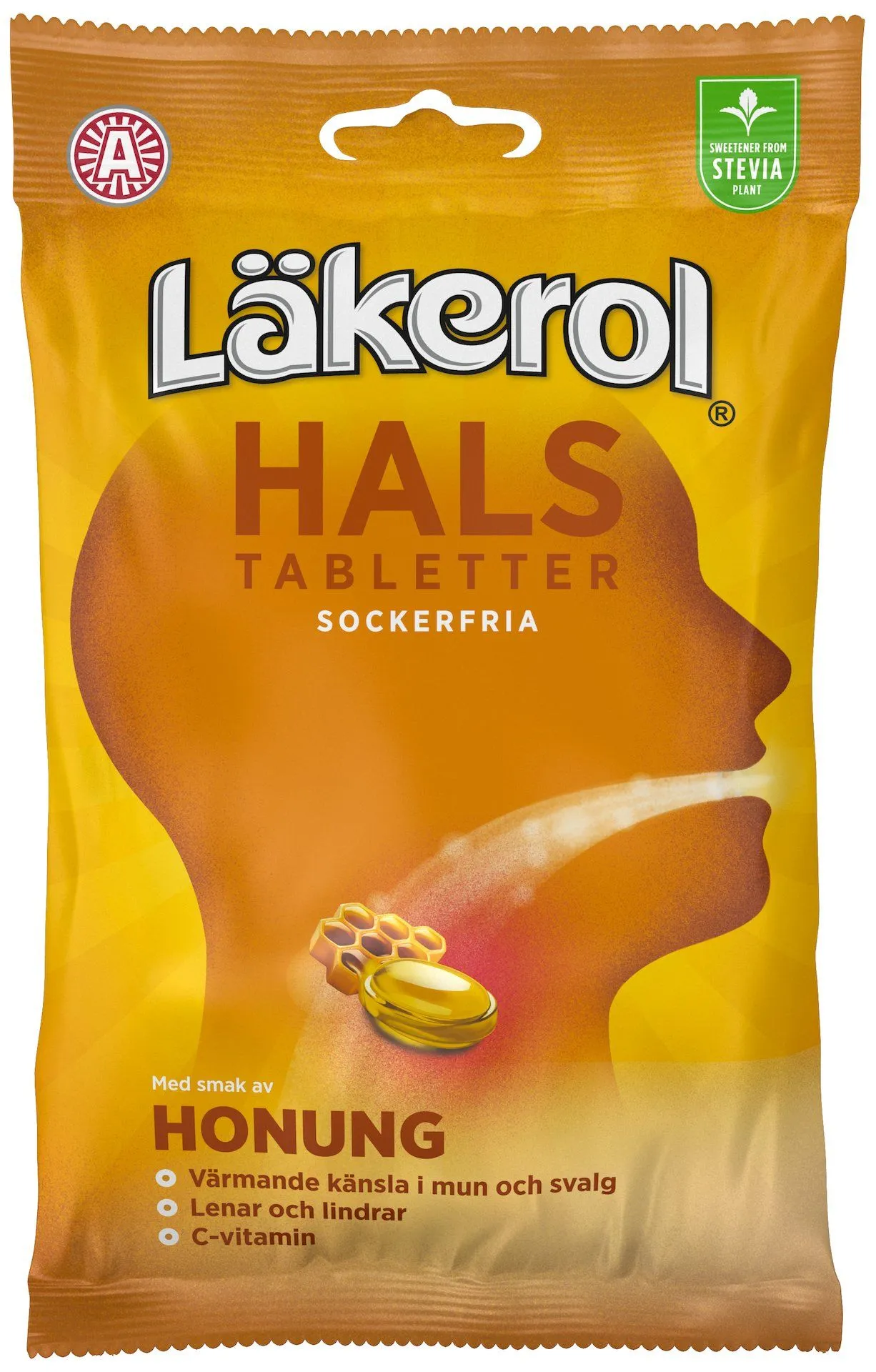 Läkerol Hals Honung 65 g