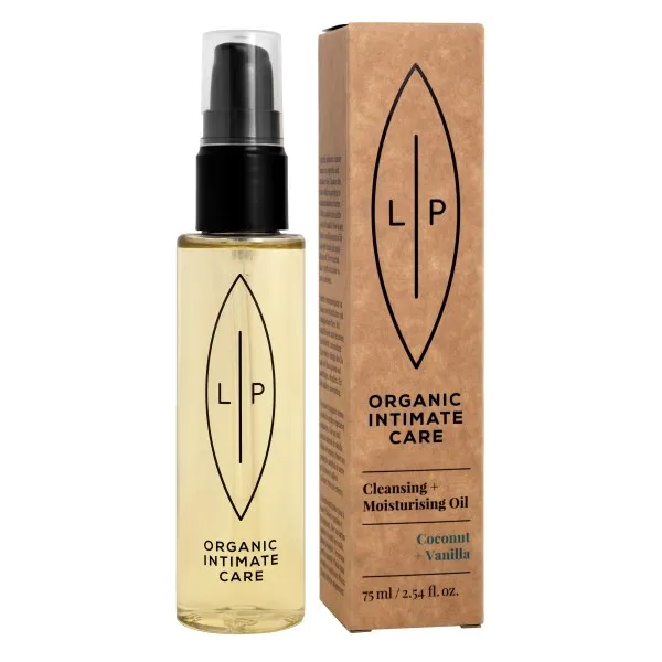 Lip Intimate Care Cleansing Oil Coconut + Vanilla, 75 ml
