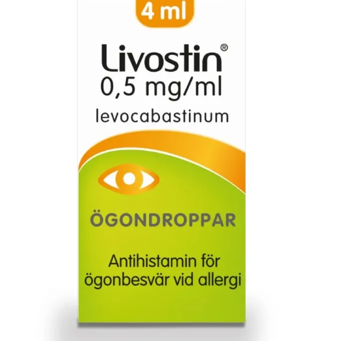 Livostin ögondroppar, suspension 0,5 mg/ml 4 ml