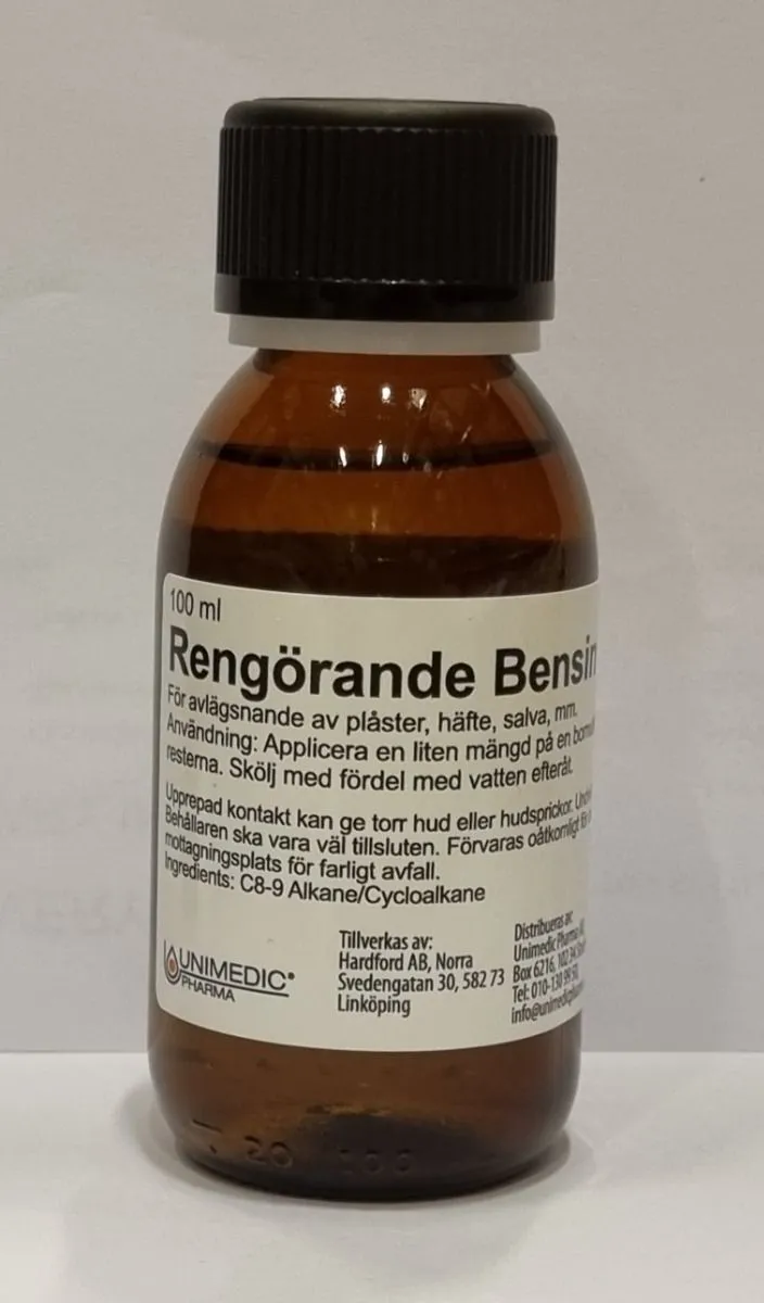 Medicinsk bensin AB Unimedic 100 milliliter