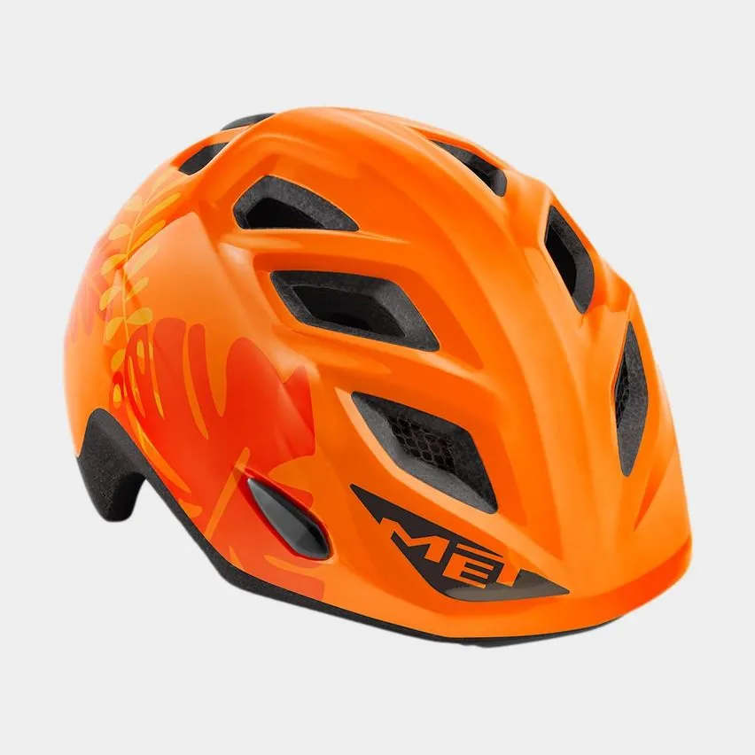 Met Elfo Orange Jungle/Glossy, Cykelhjälm