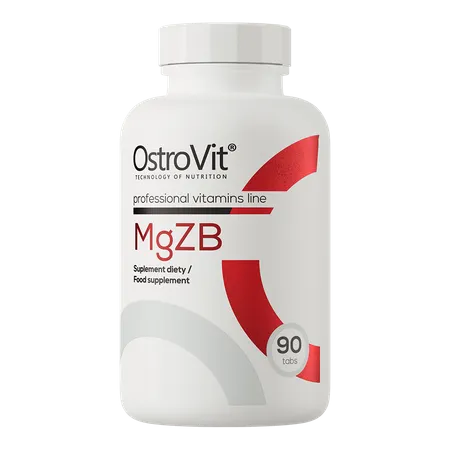 MgZB, Magnesium, zink och vitamin B6, 90 tabletter