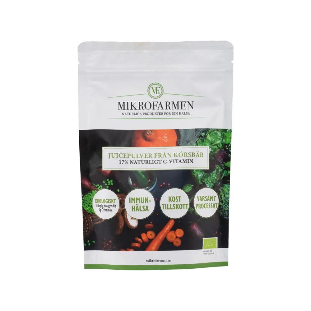 Mikrofarmen Juicepulver från Acerolakörsbär 130g