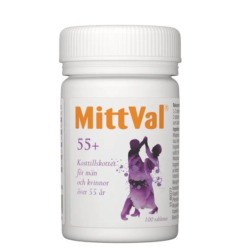 MittVal 55+ 100 tabletter