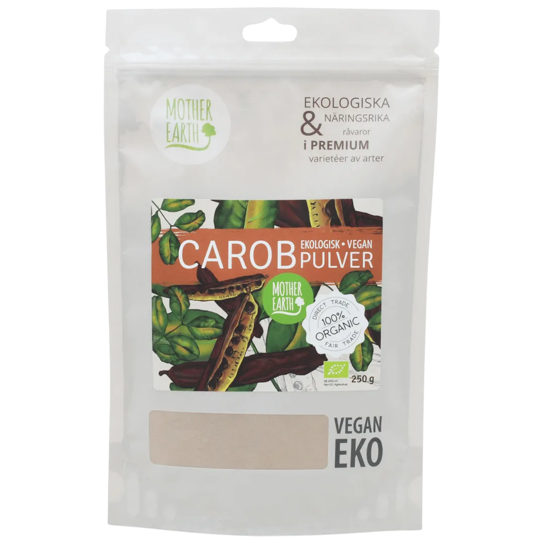 Mother Earth Carobpulver EKO 250g