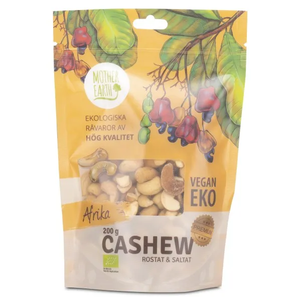 Mother Earth Cashew Premium R&S Eko, 200 g
