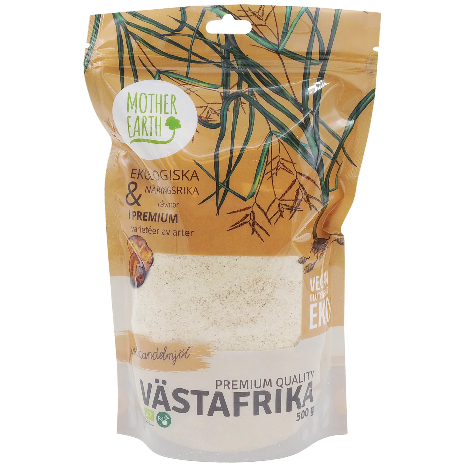Mother Earth Jordmandelmjöl Premium RAW & EKO