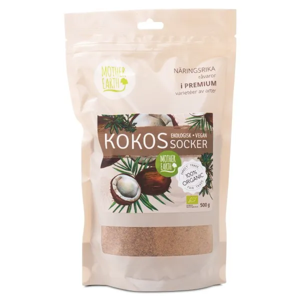 Mother Earth Kokossocker Premium EKO, 500 g