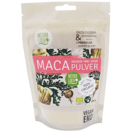 Mother Earth Macapulver Premium Eko 250g
