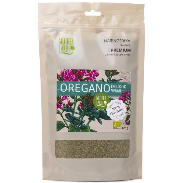 Mother Earth Oregano EKO, 125 g