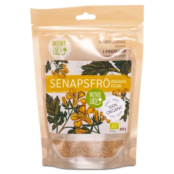 Mother Earth Senapsfrö EKO, 300 g