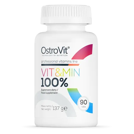 Multivitamin piller 22 vitaminer & Mineraler, 90 tabletter