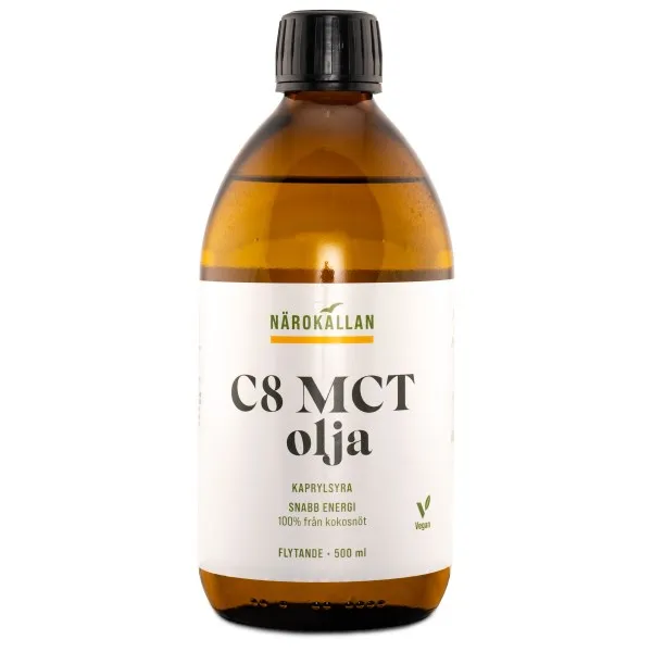 Närokällan C8 MCT Oil, 500 ml