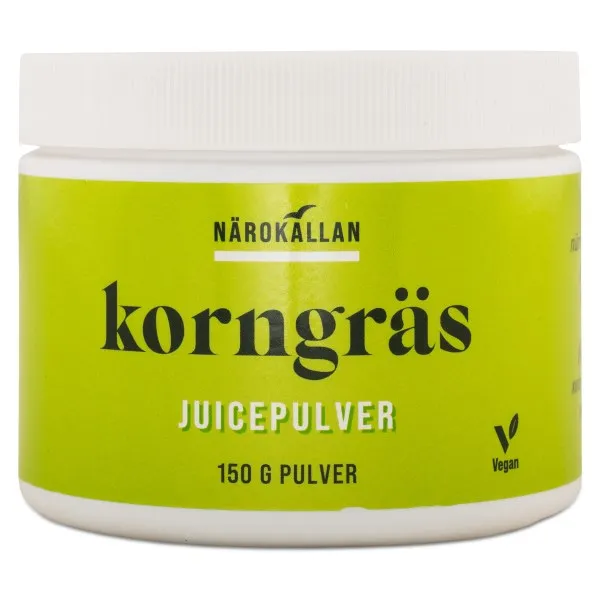 Närokällan Korngräs Juicepulver, 150 g