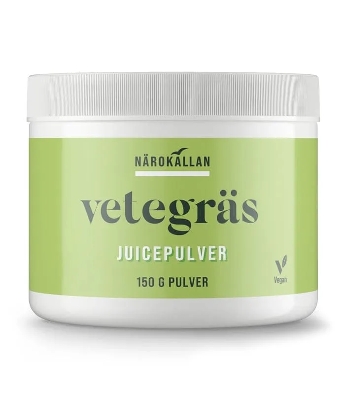 Närokällan Vetegräsjuicepulver 150 g