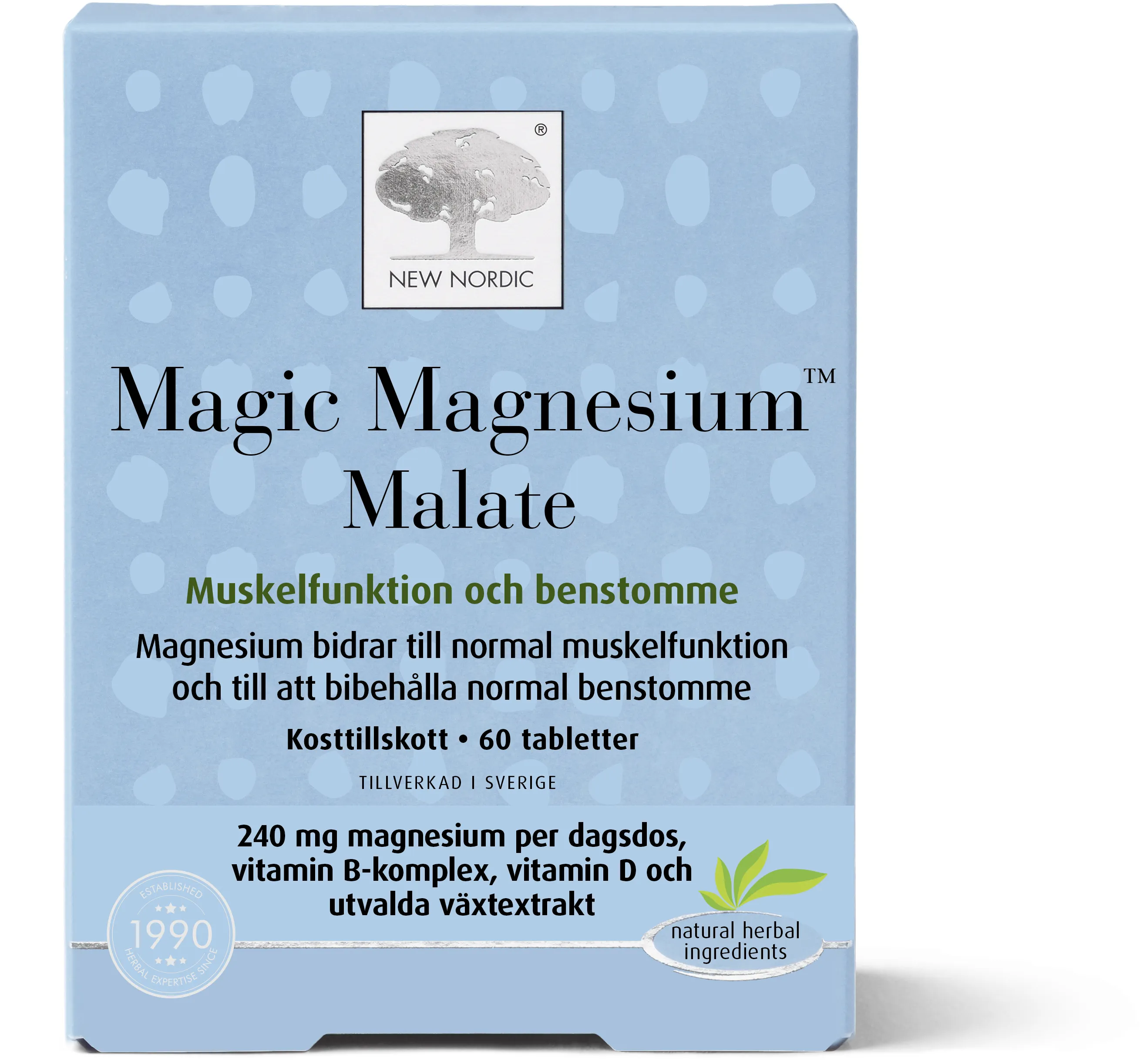 New Nordic Magic Magnesium Malate 60 st