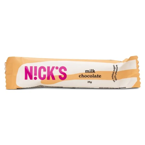 Nicks Chocolate, Mjölkchoklad, 25 g