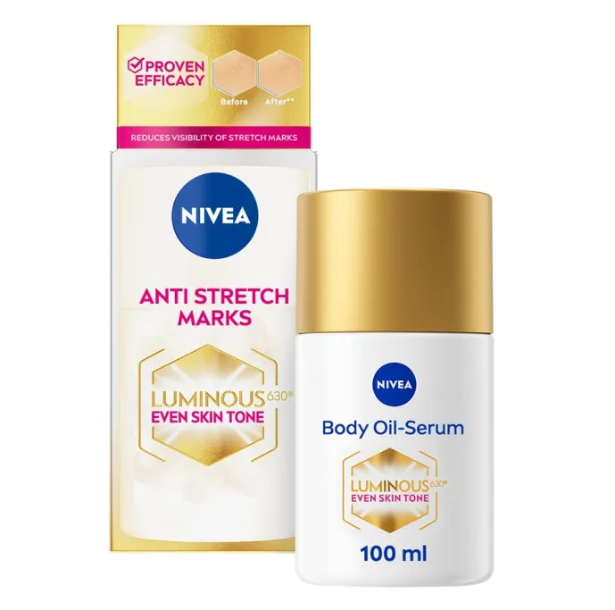Nivea Hudvårdsolja Luminous630 Anti Stretch Mark Body Oil-Serum