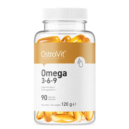 Omega 3-6-9.  90 kapslar/mjuk gel