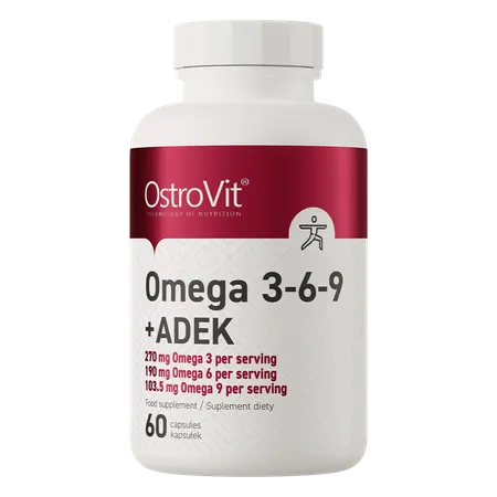 Omega 3-6-9 + ADEK 60 soft gel kapsler