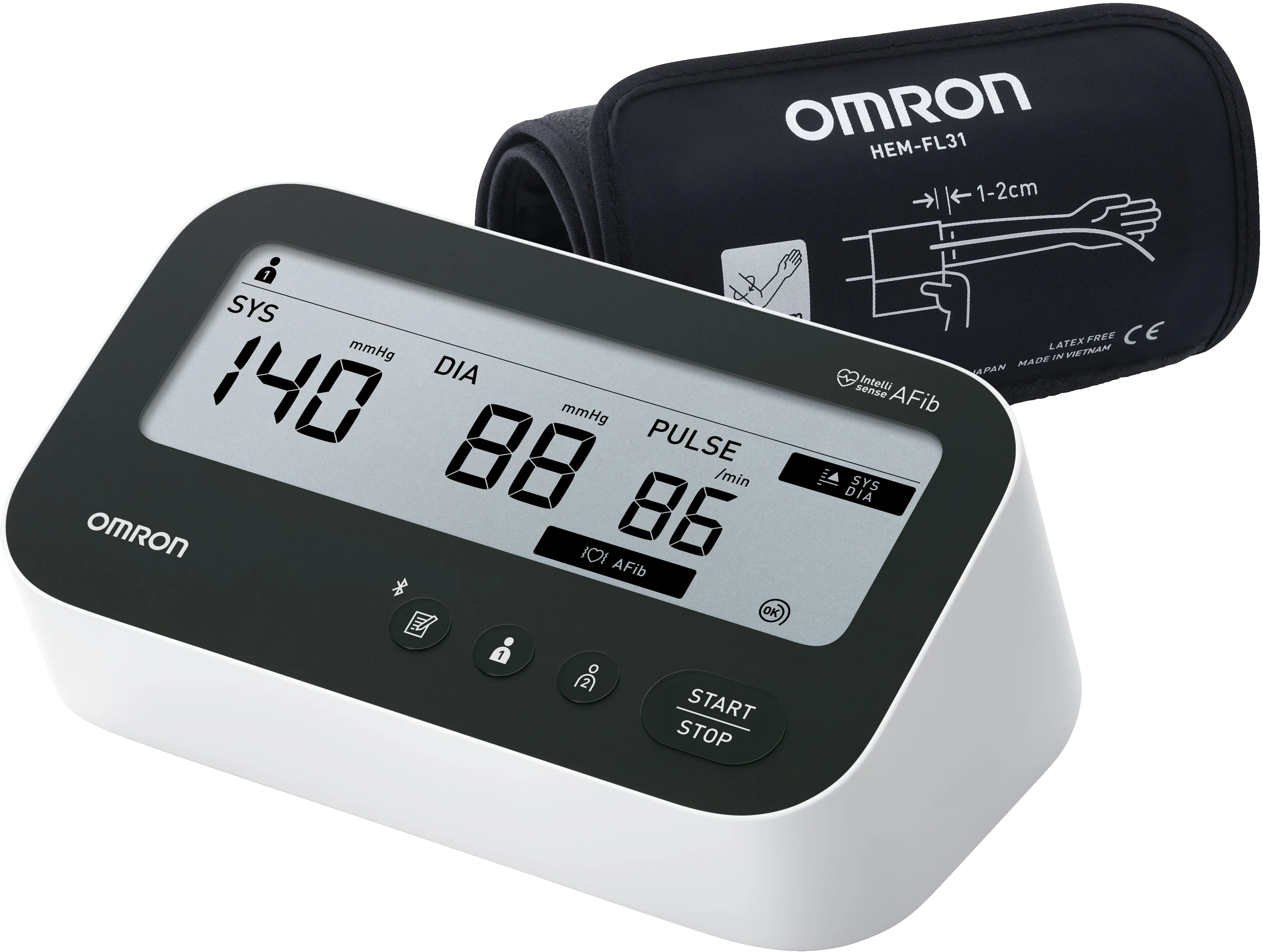 Omron M4 Connect AF (HEM-7196T1-FLE