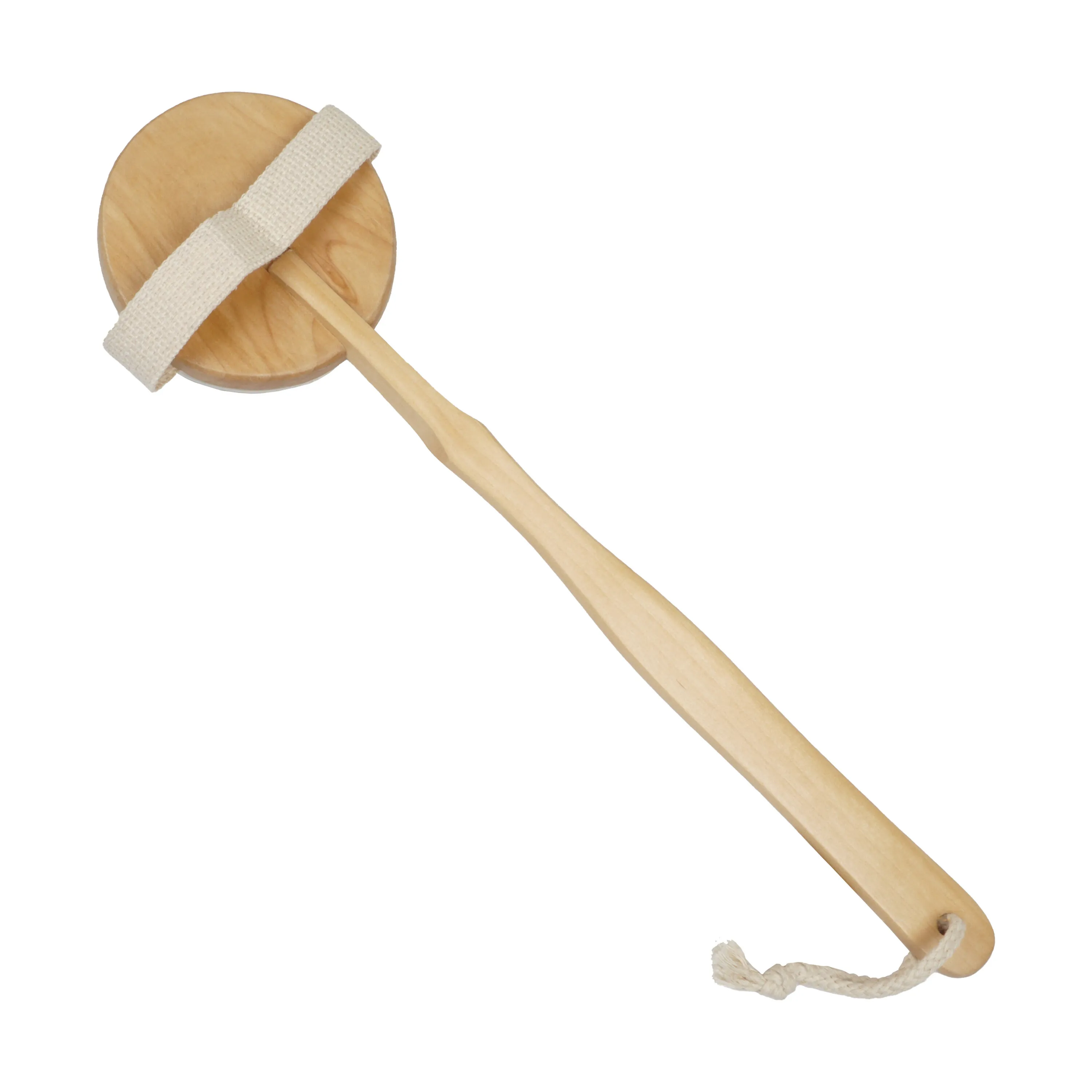 Palmetten Borste i trä med massageknoppar