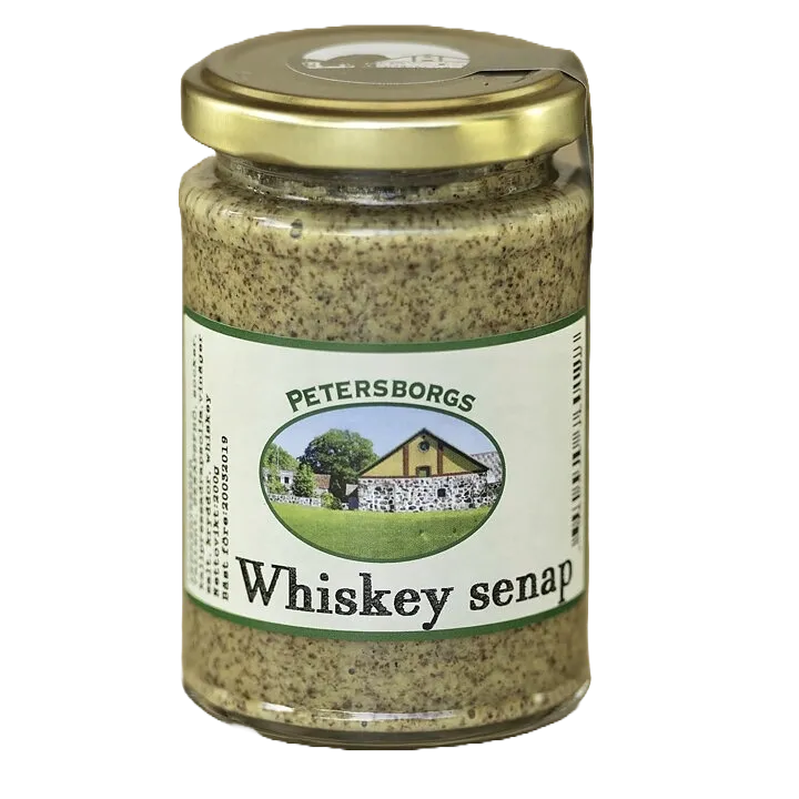 Petersborgs gård Whiskeysenap 200g
