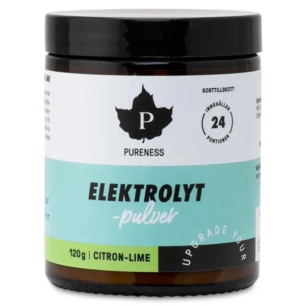 Pureness Elektrolytpulver, Citron/Lime, 120 g