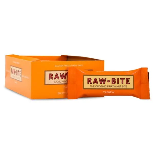 RAWBITE Cashew, 12-pack
