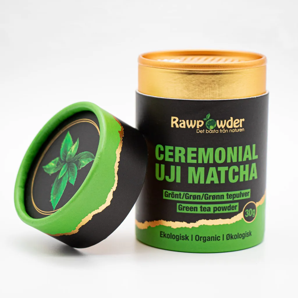 Rawpowder Ceremonial UJI Matcha-pulver 30 g