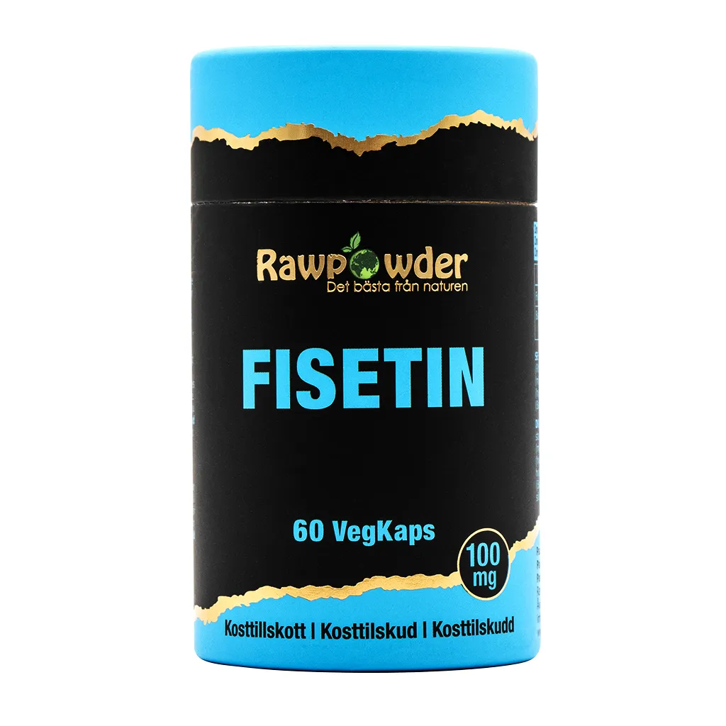 Rawpowder Fisetin 100mg 60 kapslar