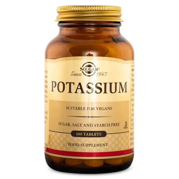 Solgar Potassium, tabl