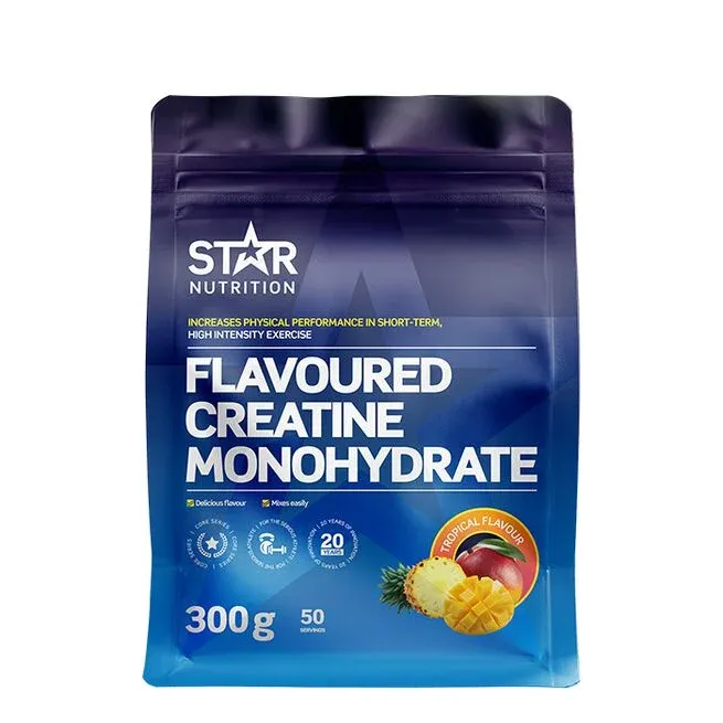 Star Nutrition Flavoured Creatine Monohydrate 300 g Tropical
