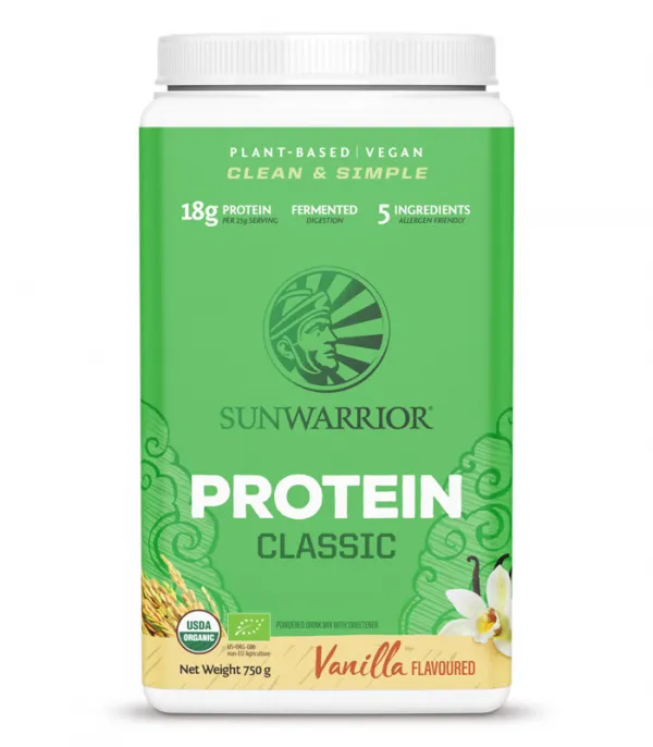 Sunwarrior Classic Protein Vanilj 750 g EKO