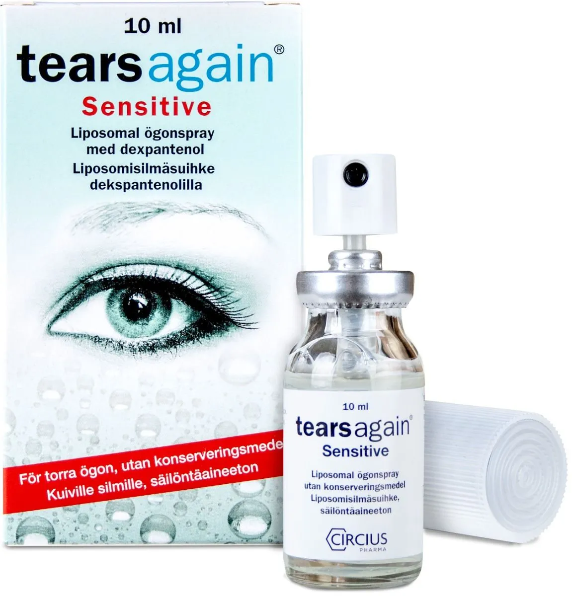 Tearsagain Sensitive 10 ml