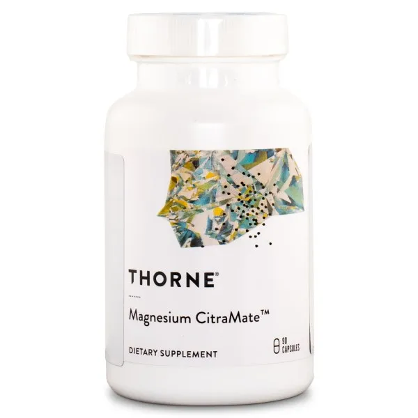 Thorne Magnesium Citramat, 90 kaps