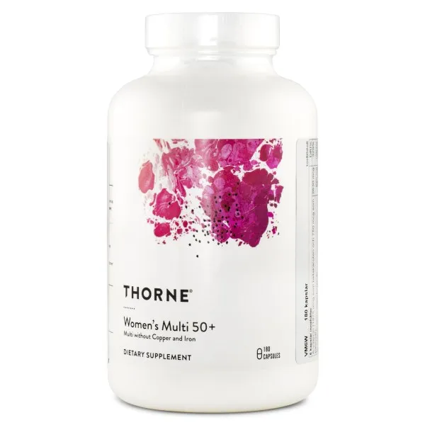Thorne Womens Multi 50+, 180 kaps