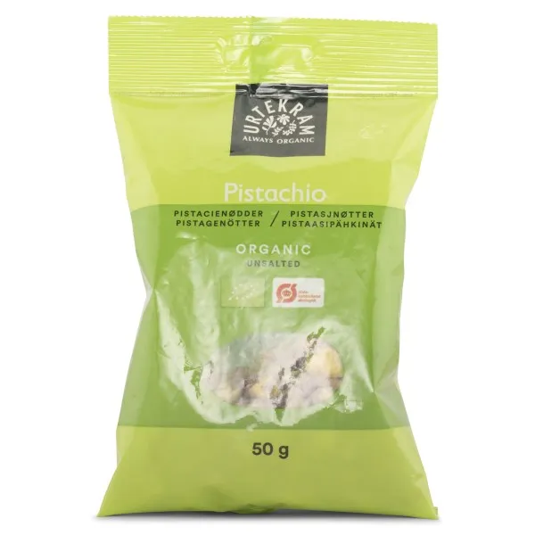 Urtekram Pistagenötter Eko, 50 g