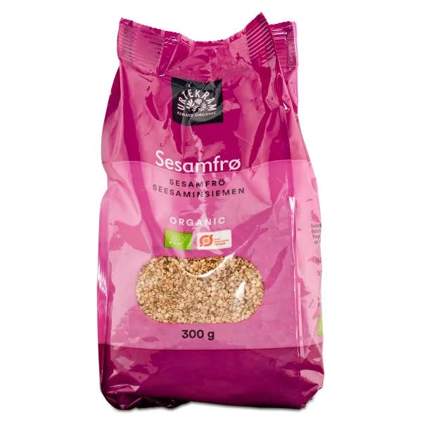 Urtekram Sesamfrön, 300 g