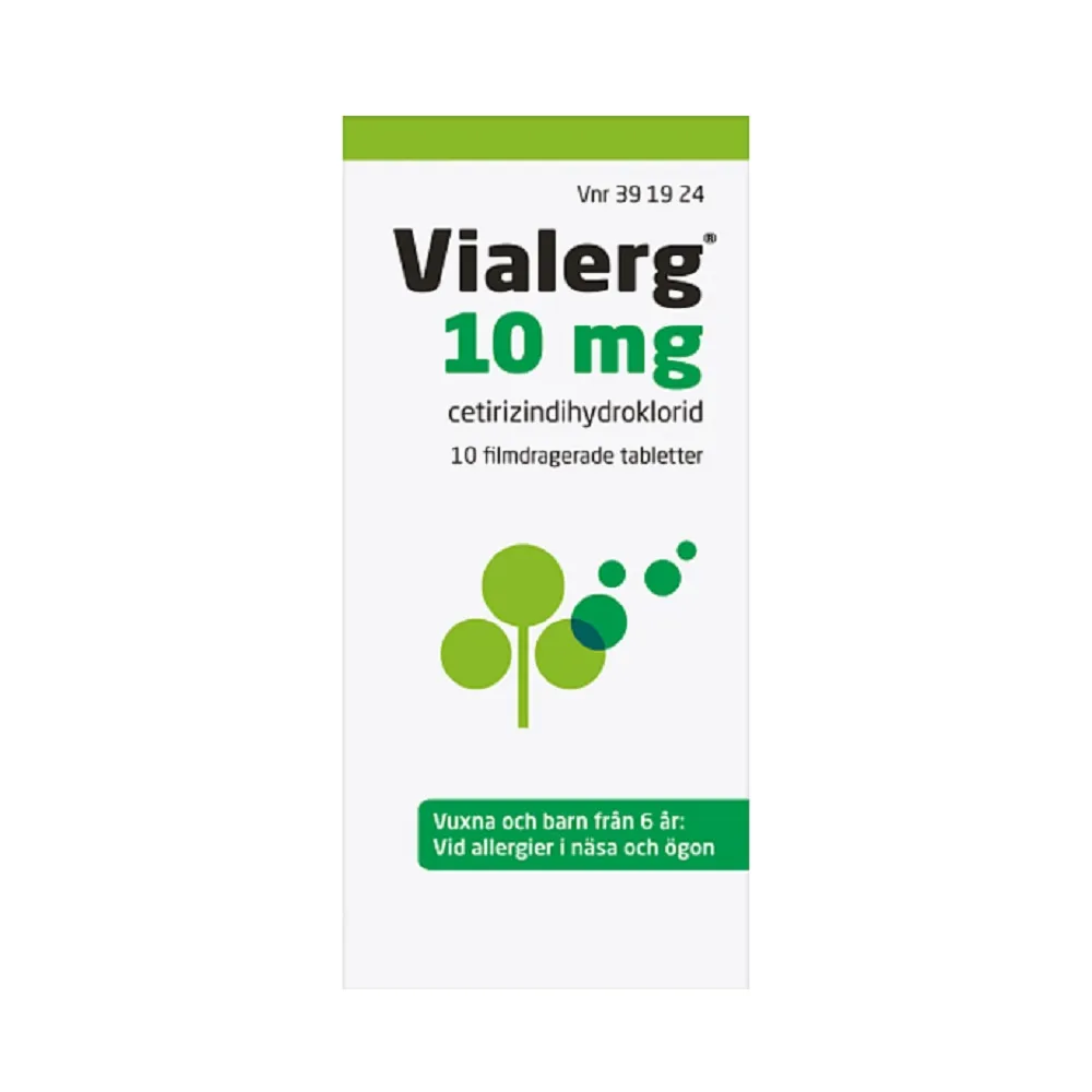 Vialerg filmdragerad tablett 10 mg 10 st