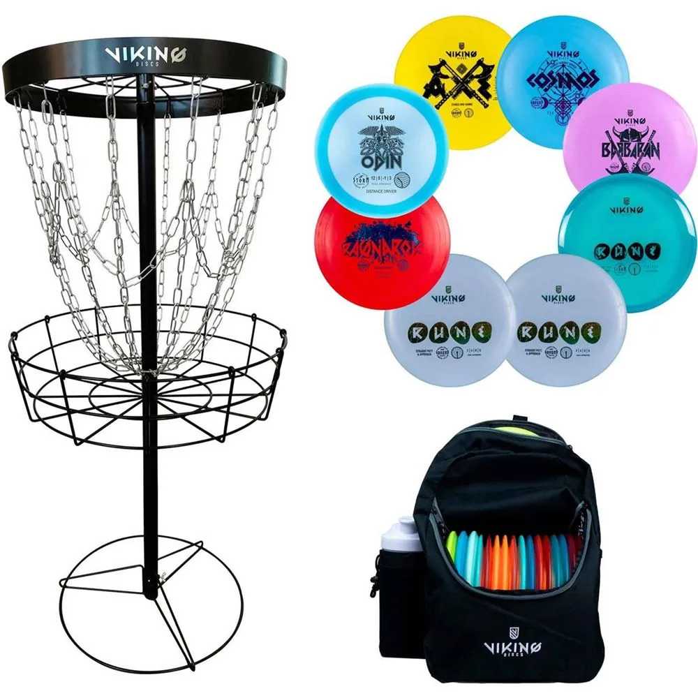 Viking Discs Challenger Frisbeegolfkorg-Set
